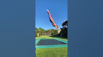 Thumbnail of Trampoline Tricks ✨ #trampoline  #backflip #shorts