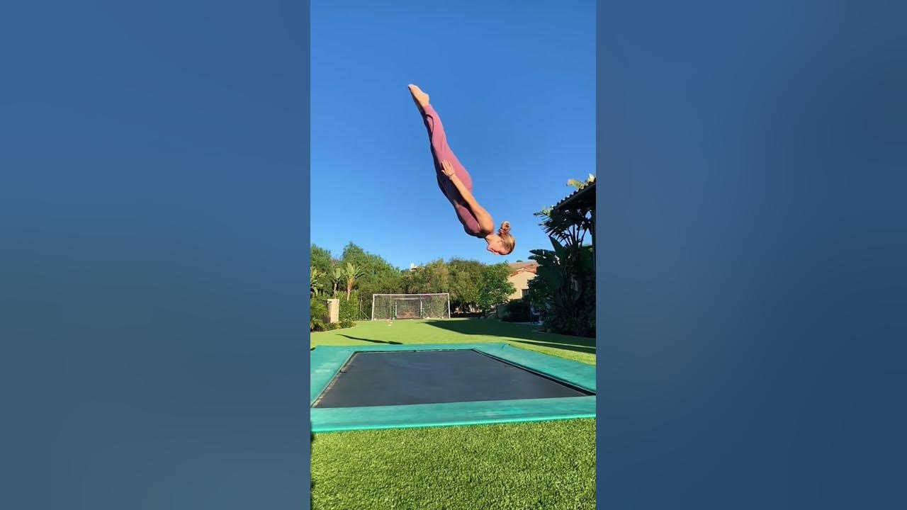 Trampoline Tricks ✨ #trampoline  #backflip #shorts