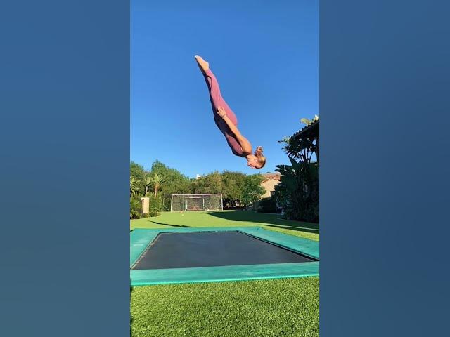 Trampoline Tricks ✨ #trampoline  #backflip #shorts