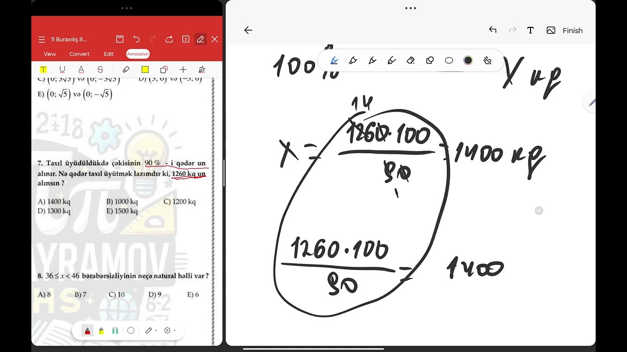 03.03.2024 Buraxılış imtahanı Riyaziyyat