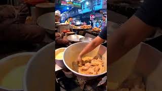 Haji Mohd Hussain Chicken Fry Jama Masjid | chicken fry #shorts #streetfood