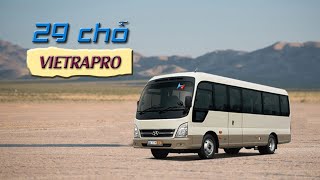 Bảng Giá Thuê Xe 29 Chỗ Tại Hà Nội Có Lái - Vietrapro