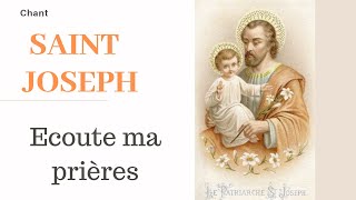 Video thumbnail of "saint joseph écoute ma prière"