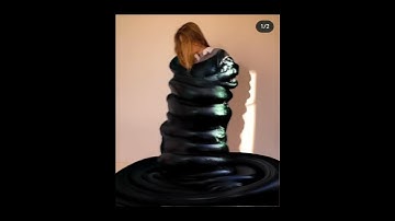 Girls captured by slime monster #tied #girl #girls #funny #slime #slimemonster #funnyshorts