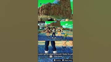 saiyan’s Interaction #sparkingzero #dbz #nappa #vegeta #raditz  #shorts