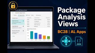 How to Package Analysis Views in Business Central AL.