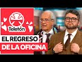 CON LUIS SLIMMING Y POLLO CASTILLO😂 El regreso de La Oficina en Teletón 2025
