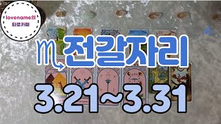 [타로/별자리운세] ♏전갈자리♏【3/21~3/31】 운의 흐름