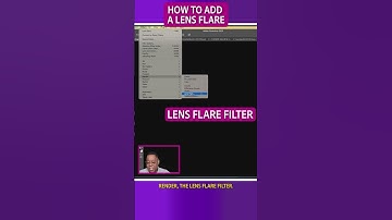 How to create a lens flare fast #shorts #Photoshop