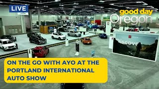 On the Go with Ayo at the Portland International Auto Show part 1