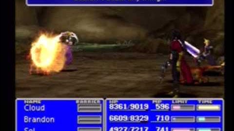 FF7 Custom Music Playthrough Final Dungeon Path 2B