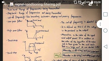 12. Signal conditioning - introduction to filters
