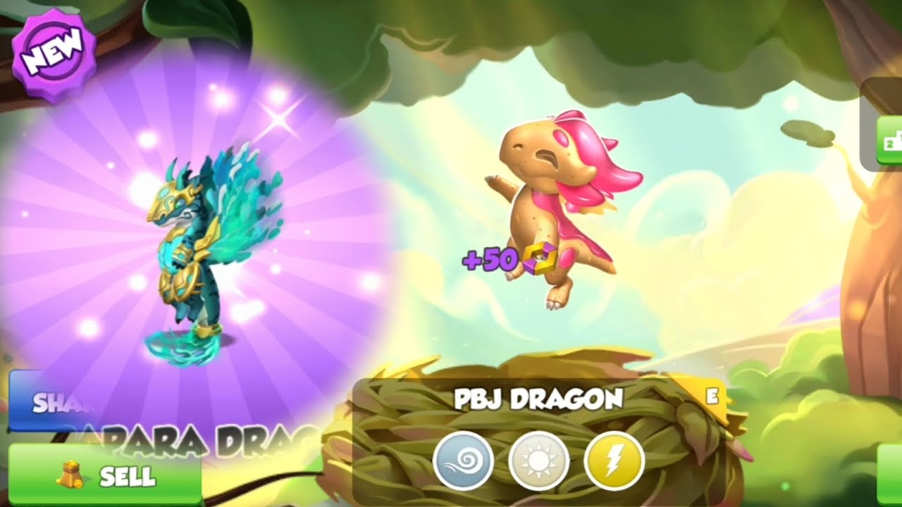 My first ancient dragon from the event VARAPARA - Dragon Manía Legends