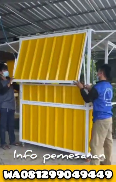 BOOTH JUALAN || GEROBAK JUALAN MODERN || WARUNG TEMPAT JUALAN , HARGA PAKET HEMAT #booth