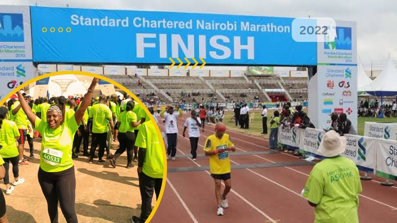 Ran 10km Standard Chartered Nairobi Marathon 2022 After 2 Year's of