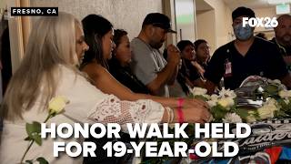 Honor Walk held for 19-year-old giving life through donation following crash in Madera