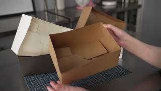 Bio Tek Open Trays - RWA0862B, RWA0862K, RWA0862NP, RWA0862W - Restaurantware