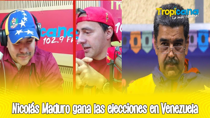 Nicolás Maduro gana las elecciones en Venezuela