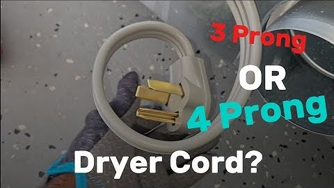How to Choose the Right Dryer Cord: 3-Prong or 4-Prong?