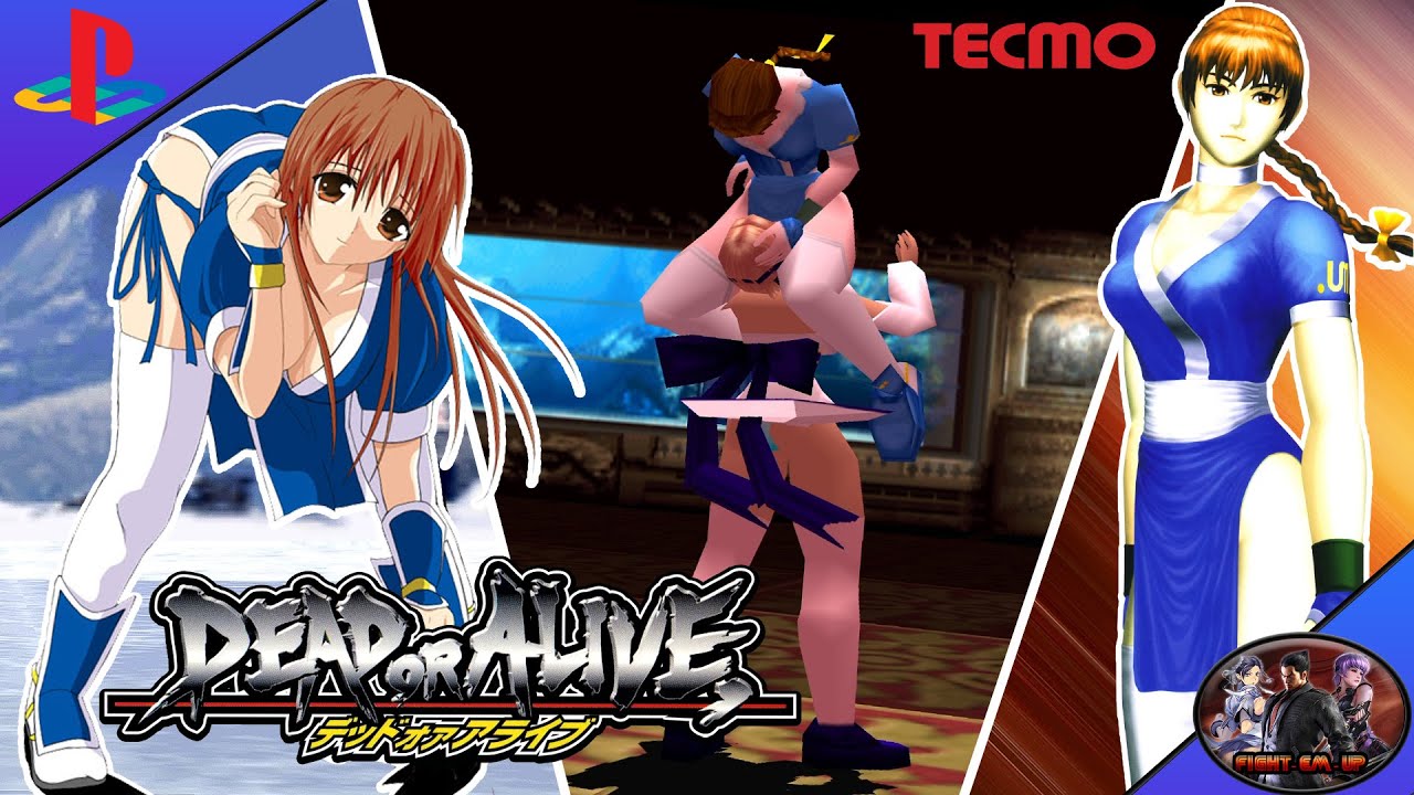 PS1 - Dead or Alive - Kasumi Playthrough + Costumes [4K:50FPS] 