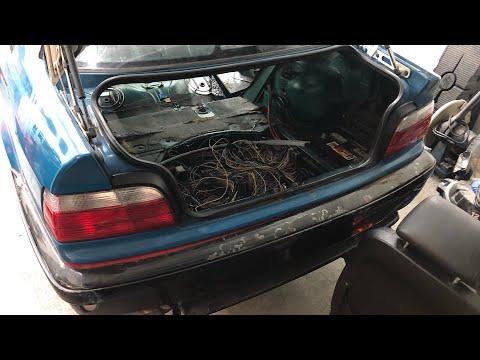 Completely REWIRING the Bmw E36