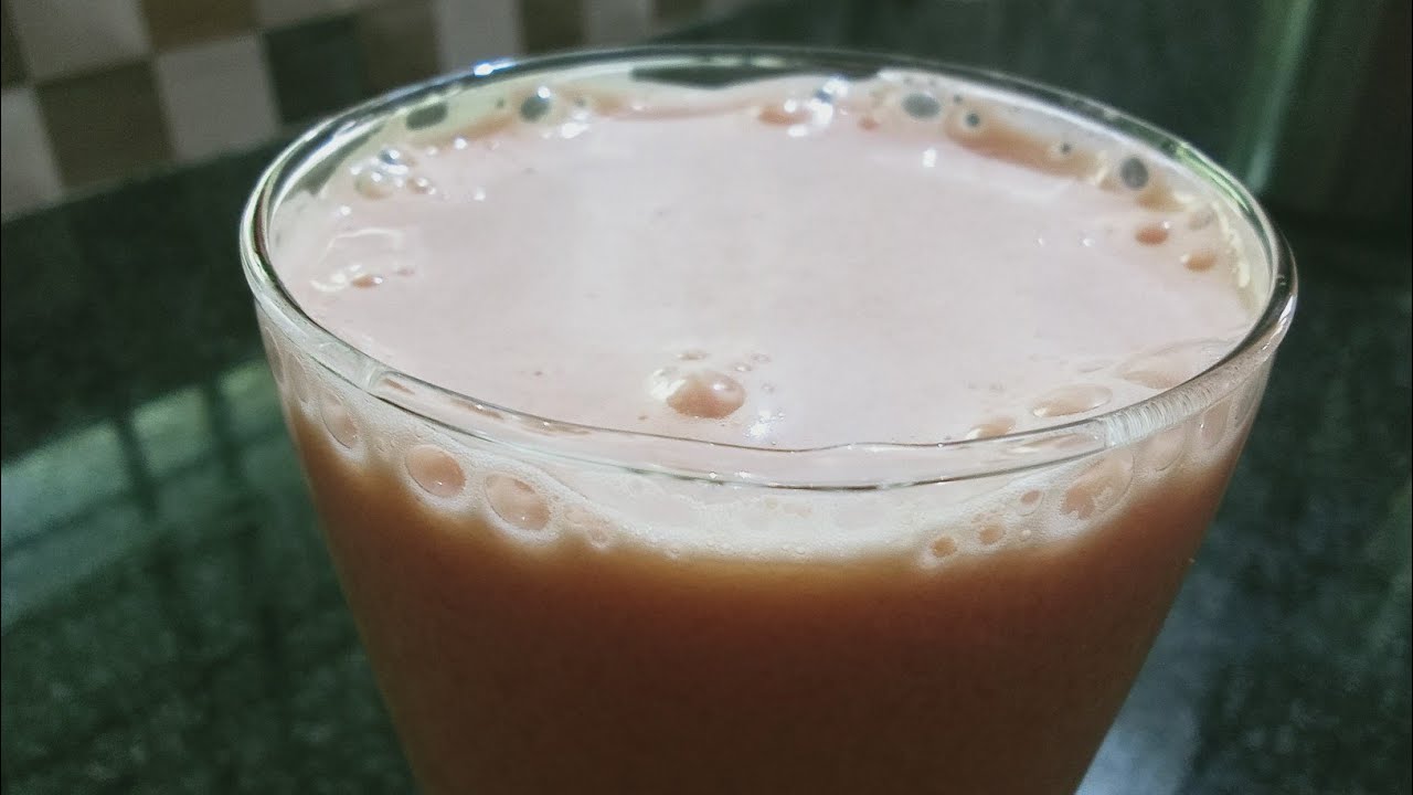Tomato coconut milk juice... healthy...tasty... YouTube