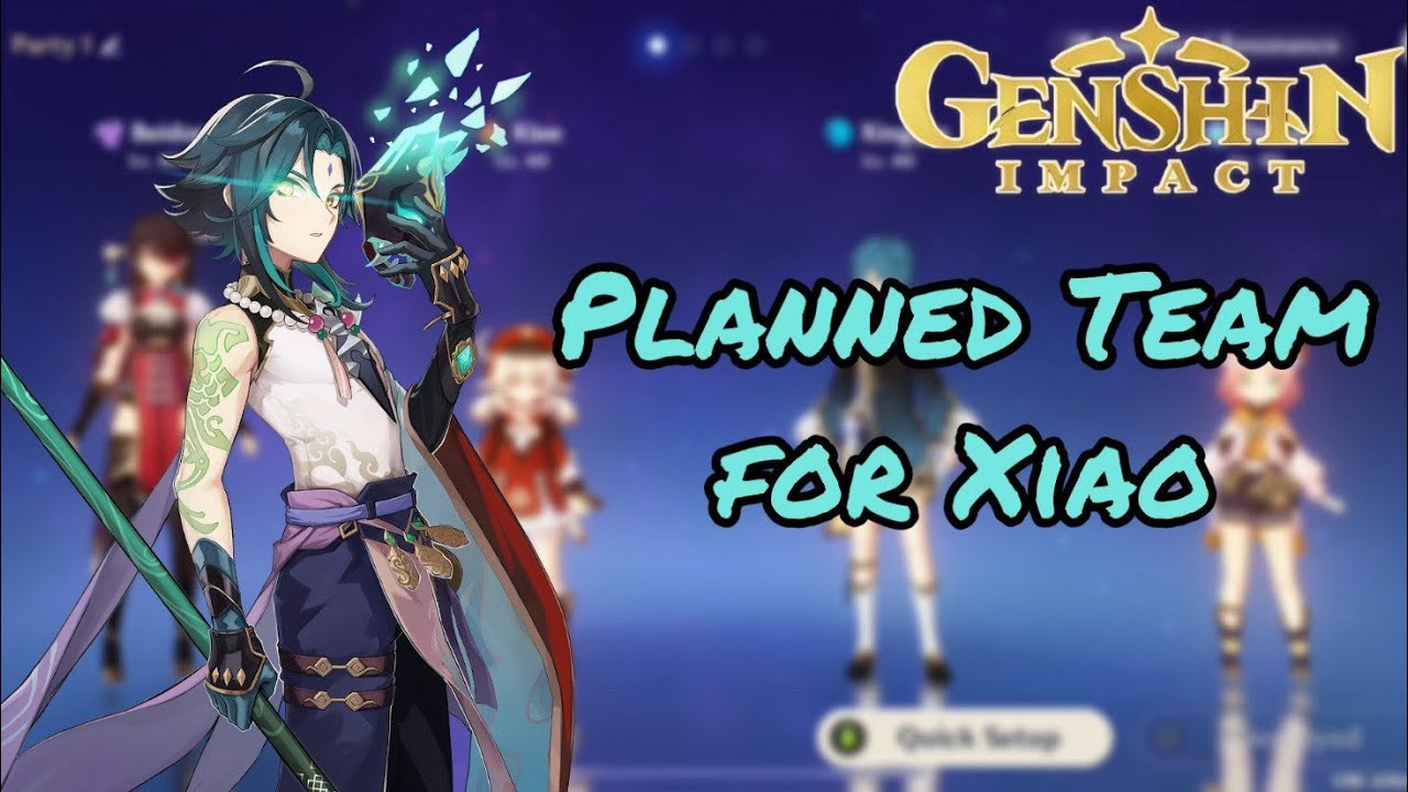 My Planned Team for Xiao (and other options) - YouTube