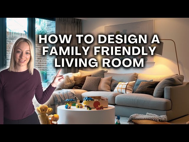 Family Friendly Living Room Layouts