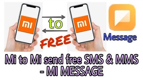 Send free SMS & MMS on Mi to Mi device (Redmi/Mi/Xiaomi)