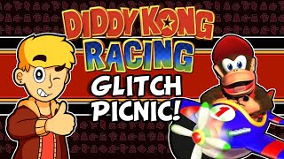 Diddy Kong Racing Glitch Picnic! | Glitches in Diddy Kong Racing!