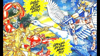✪ HYOGA DE CISNE VS MILO DE SCORPIO ✪ PELEA COMPLETA ✪ SAINT SEIYA ANIME ✪ 2024