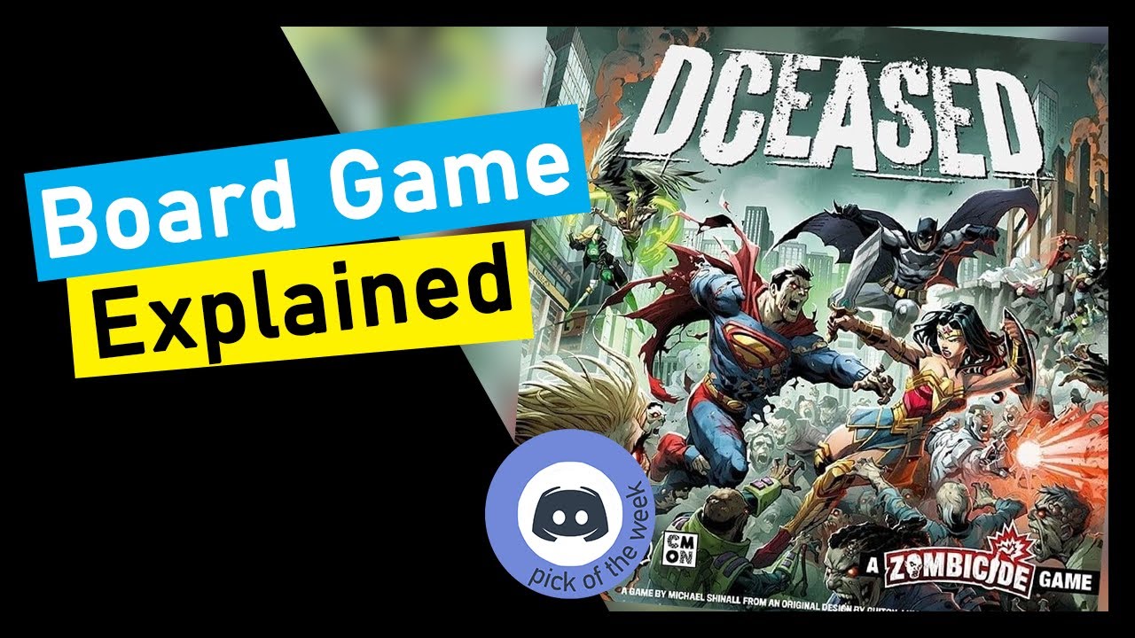 DCeased A Zombicide Game Board Game Explained YouTube