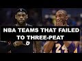 NBA Teams That Failed To 3-Peat: How Close Were They Actually?