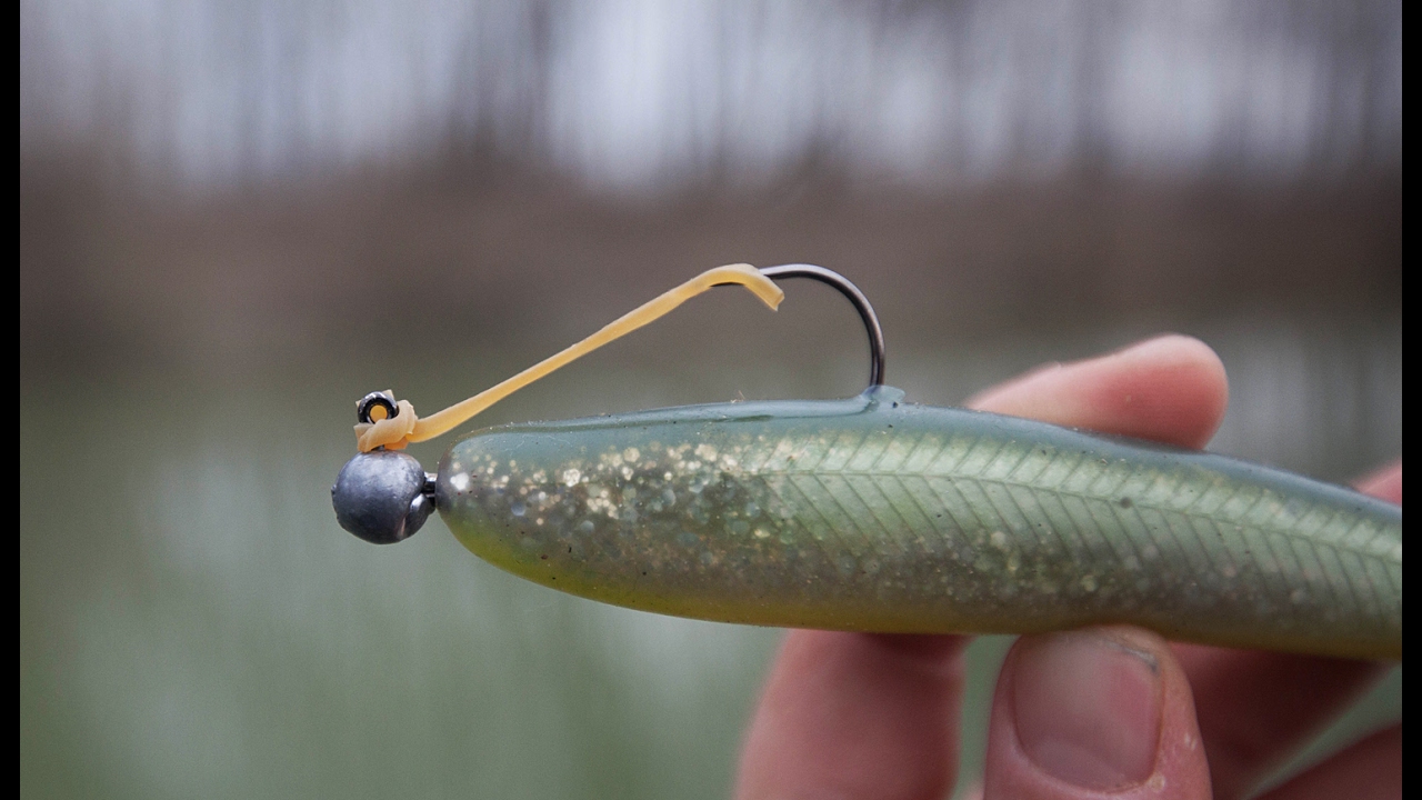 How to make your jig weedles with a rubber band 