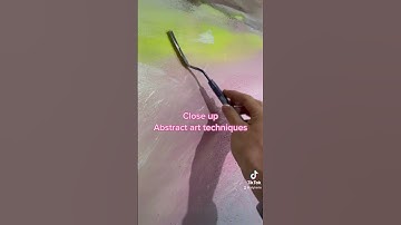 Abstract art techniques