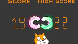 How to make a score and high score in scratch