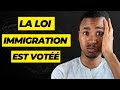 La loi immigration est vote et adopte  lassemble nationale caution pour les tudiants