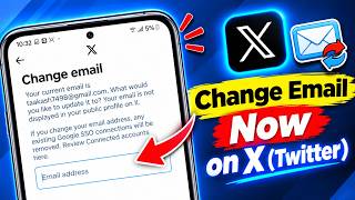 Change Email on X (Twitter) 😳 (Easy Fix in 1 Minute!)