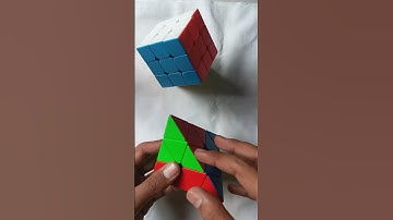 0.1 Second pyraminx solve trick #cubing #shorts #trending