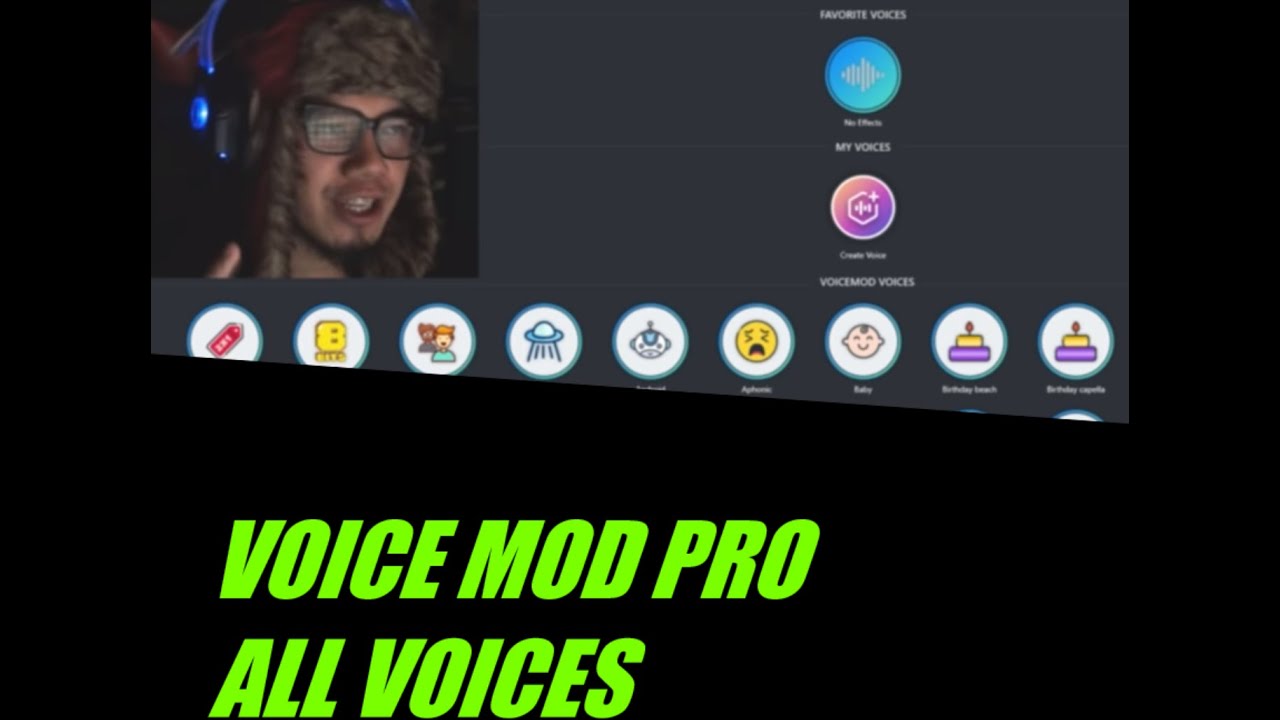 voicemod pro saying you suck on its own