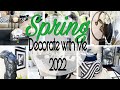 SPRING DECORATE WITH ME | Spring Decorating Ideas 2022 | VONDESSA J