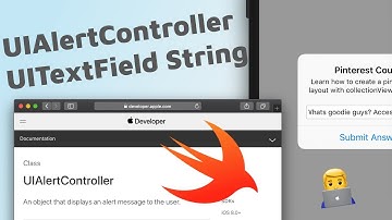 Use UITextField in UIAlertController - (get the text/string from the text field)