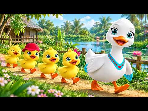 Nhạc Thiếu Nhi Vui Nhộn Cho Bé Yêu Ăn Ngon Ngủ Ngon - Vịt Mẹ & Đàn Con
