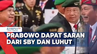 Prabowo dapat Saran dari SBY dan Luhut