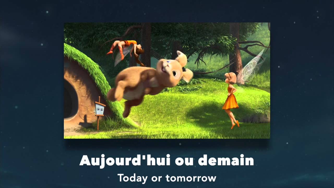 Tinkerbell Float (European French) Subs & Translation YouTube