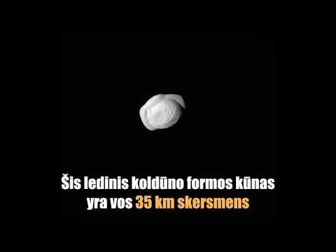 Video: Iš Ko Gaminami Saturno žiedai?