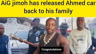 Congratulations to Ahmed - Verydarkman shines like in d dark AIG J moh is now cooperating indirect
