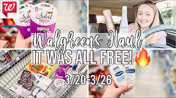 FREE WALGREENS HAUL! 🔥 (3/20-3/26) 2 Easy Moneymakers / Cheap Nexxus, Dove, Cetaphil, & Candy!!
