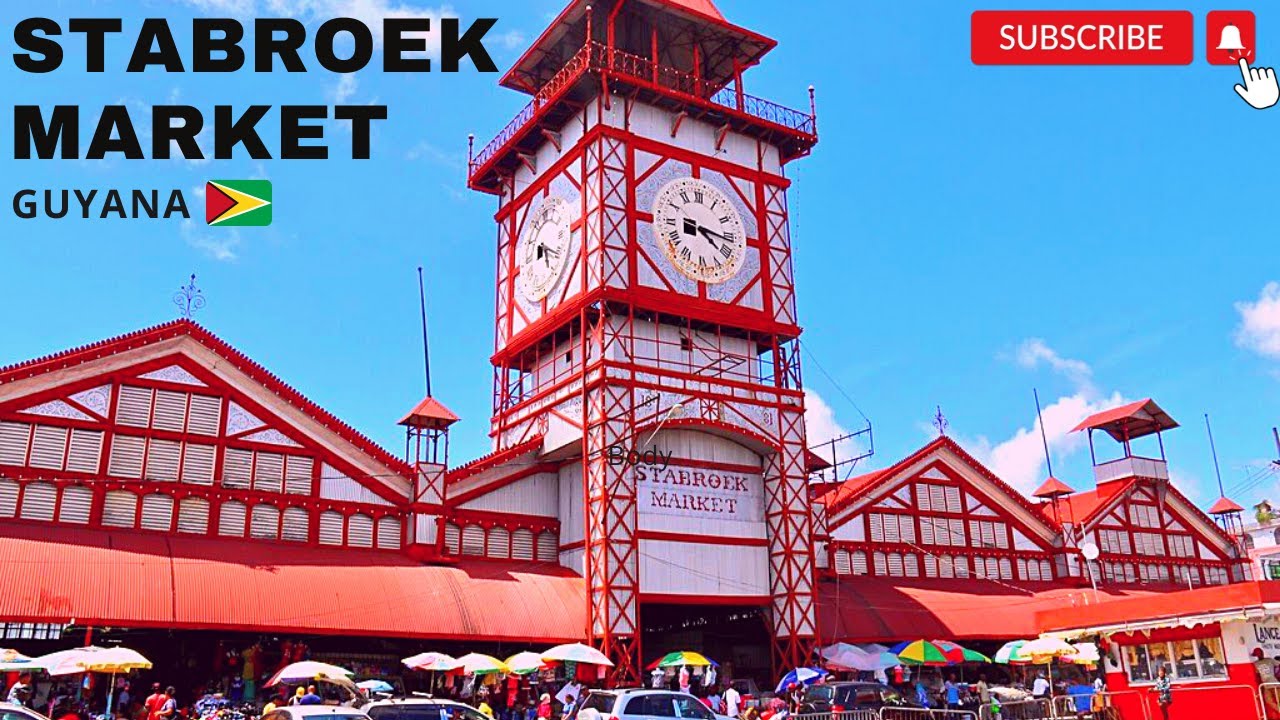 Inside STABROEK Market - Georgetown Guyana #newvideo