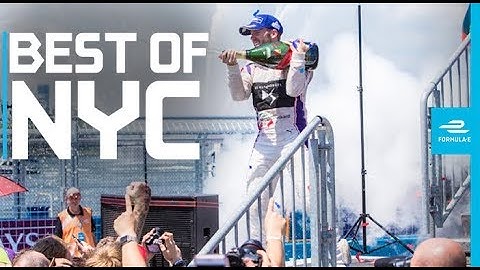 The Greatest NYC E-Prix Formula E Moments! | ABB FIA Formula E Championship